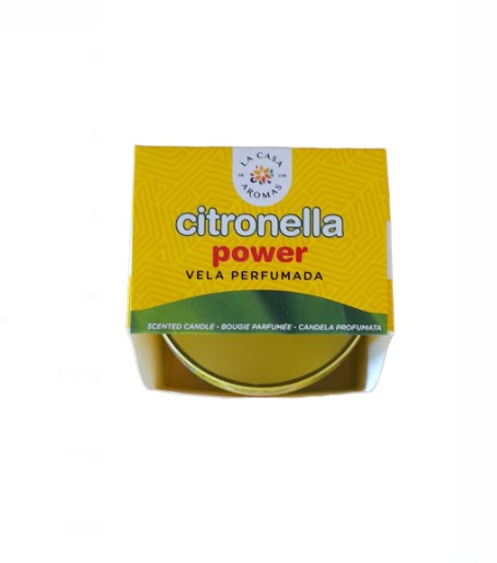 VASO VELA CITRONELLA